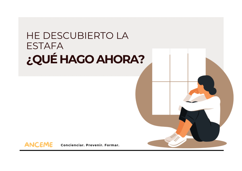 He descubierto la estafa