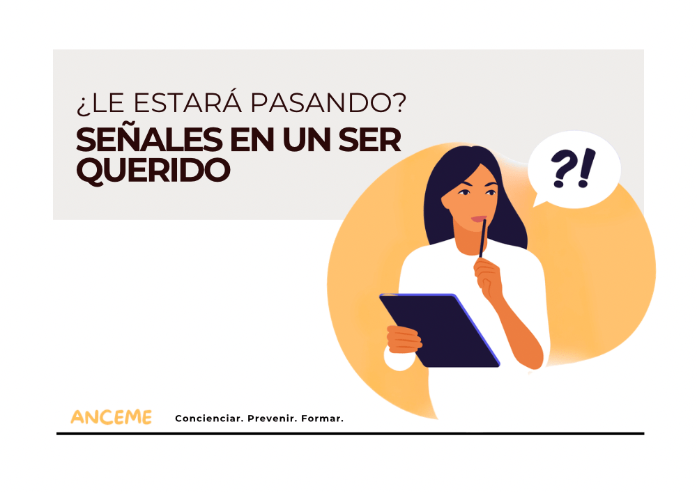 Señales en un ser querido